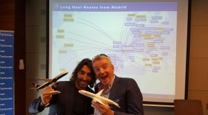 Javier Hidalgo, CEO de Globalia Group, et Michael O'Leary, son homologue de Ryanair. Photo: Ryanair.