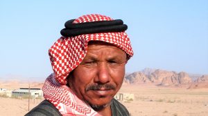 Bédouin dans le Wadi Rum ©Hervé Ducruet