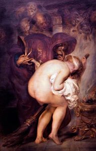 The Young Sorceress by Antoine Wiertz