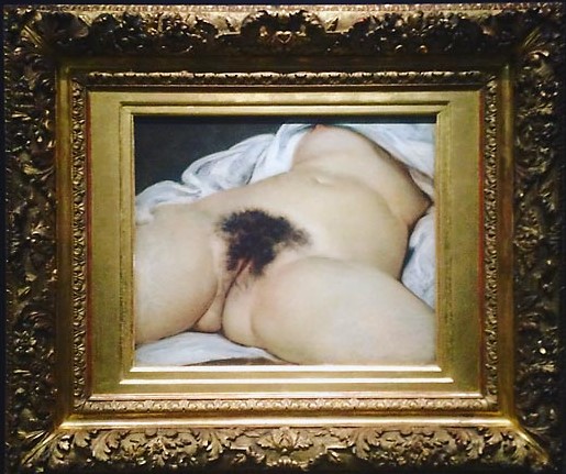 POÉTIQUE, la mienne et d'autres Courbet-origine-du-monde-1866-1