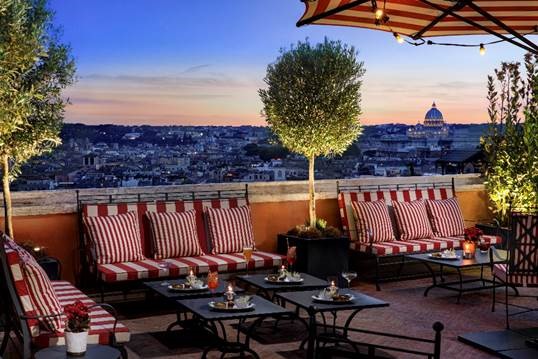 Rocco Forte Hotels Le Plus Beau Coucher De Soleil à Rome