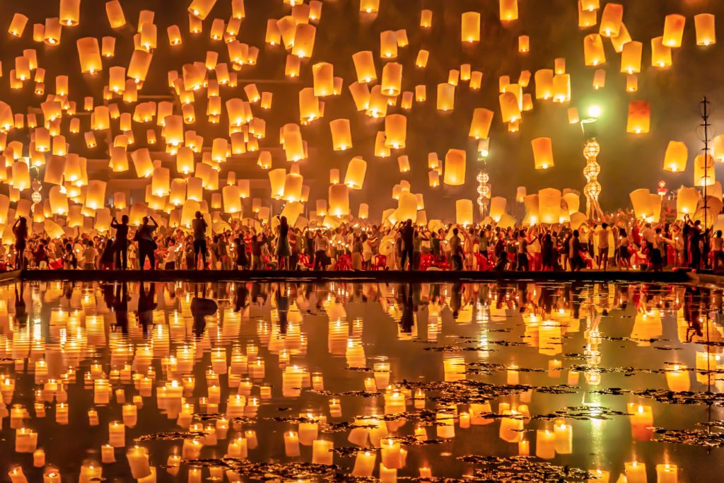 La Fête des Lumières en Thaïlande l’une des plus belles célébrations