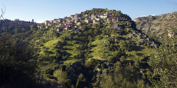 Dimitsana village; Peloponnese; Arcadia; Greece