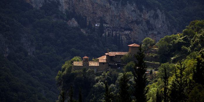 Philosophos Monastery; Lousios' s Gorge; Peloponnese; Arcadia; G