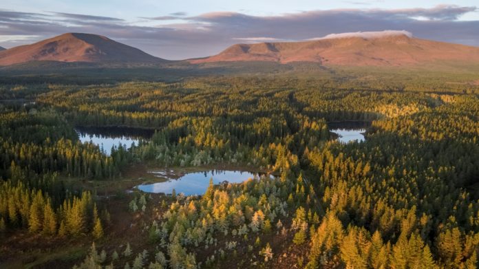 Scenic View of Mountains in Wild Nephin Ballycroy National Park, Co Mayo_master