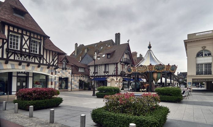 Deauville in Normandy, France.